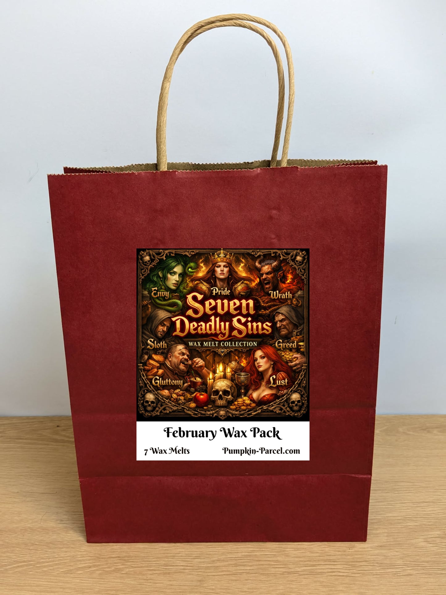 February Wax Pack - Seven Deadly Sins