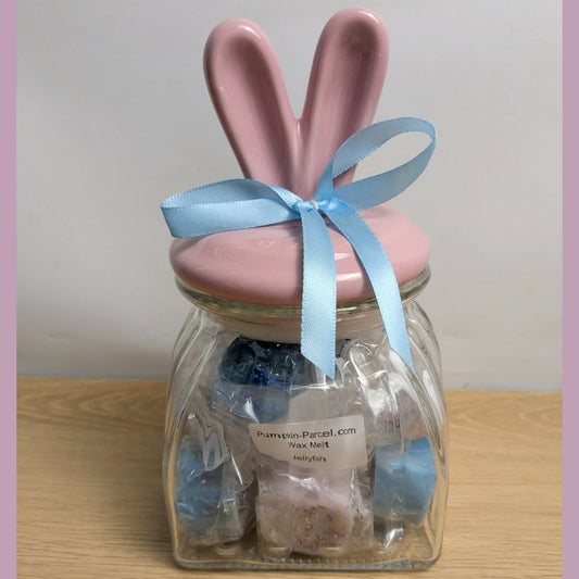 Bunny Ear Wax Melt Jar