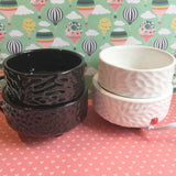 Ceramic Electric Wax Warmer - White Or Black Gloss