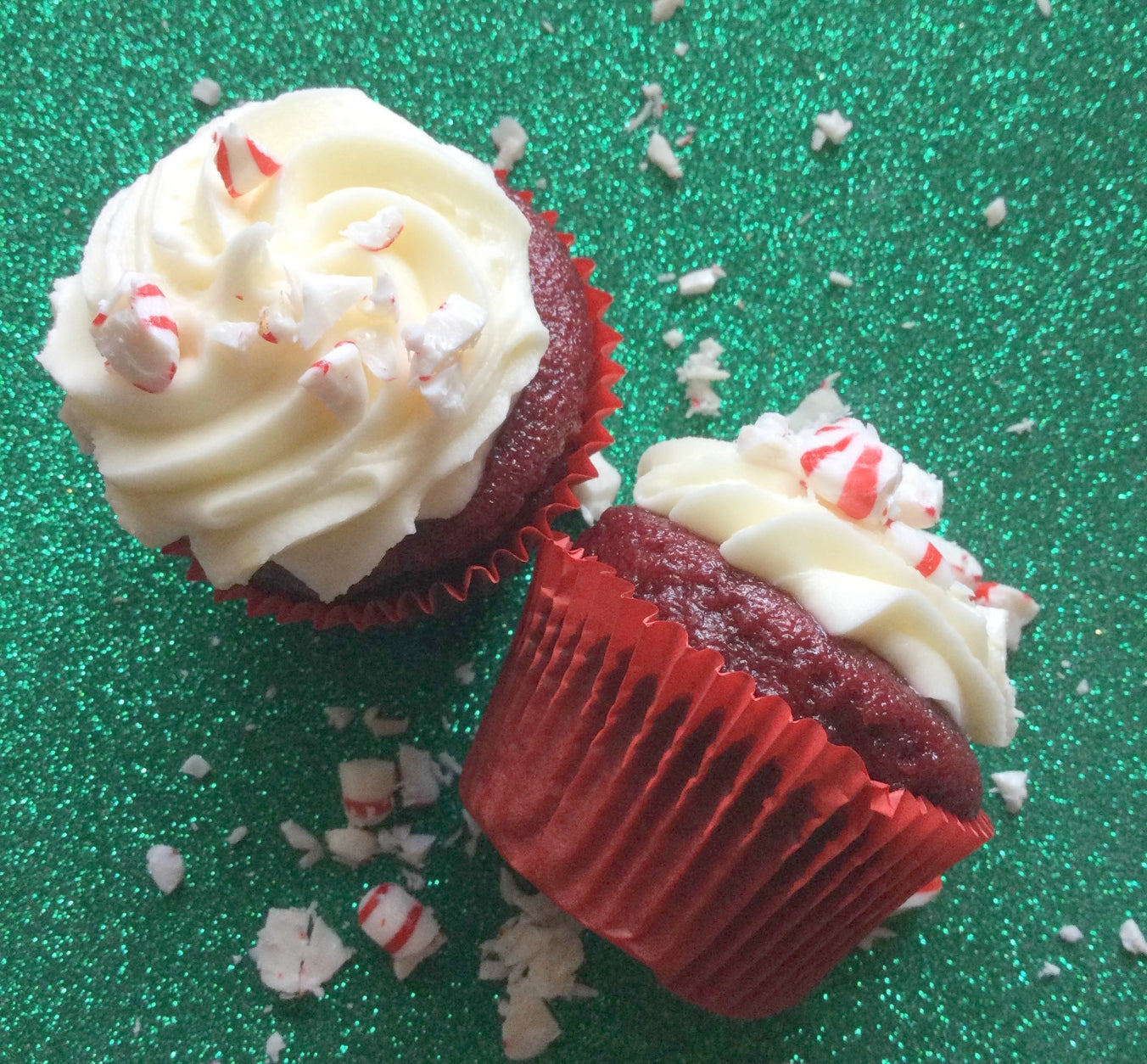 Candy Cane Cupcake Wax Melts