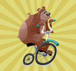 Cycling Bear Wax Melts