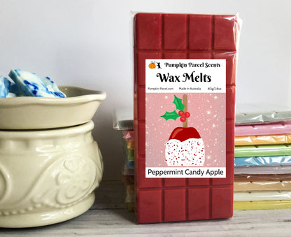Peppermint Candy Apple Wax Melts