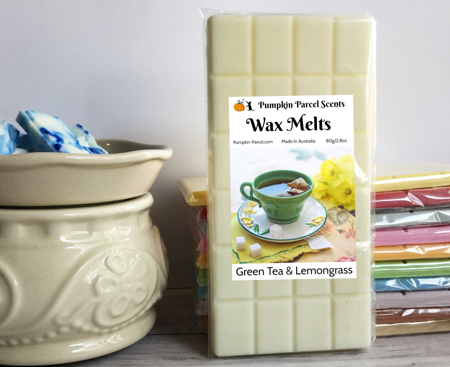 Green Tea & Lemongrass Wax Melts