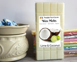 Lime & Coconut Wax Melts